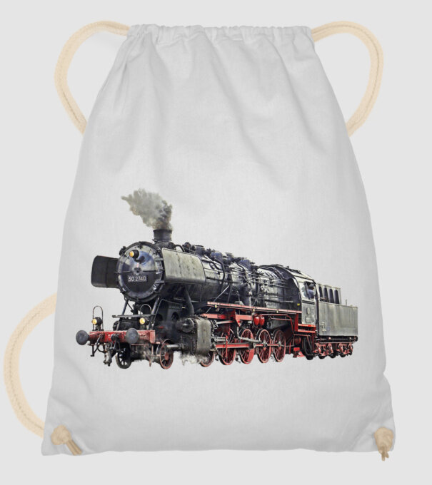Trenuri model alb pe tricou