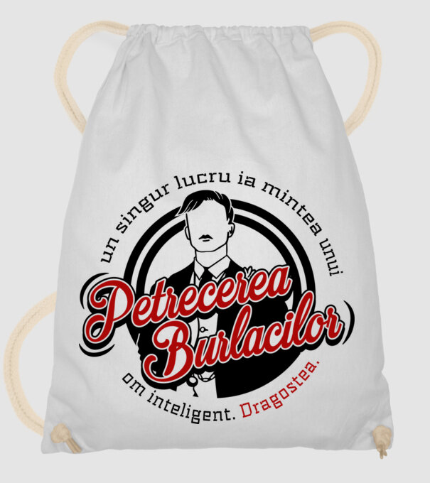 Un singur lucru ia mintea unui om inteligent model alb pe tricou