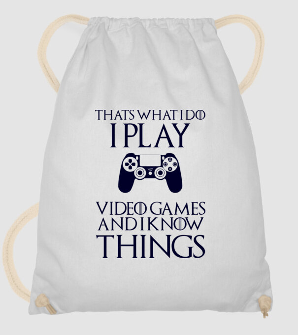 Gaming of Thrones model alb pe tricou