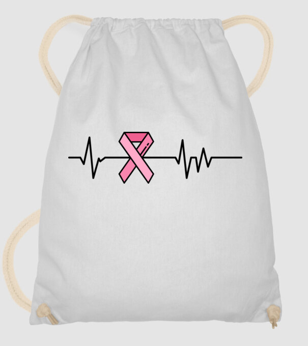 Heartbeat faith model alb pe tricou