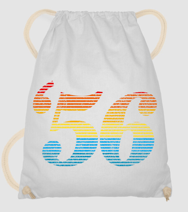 Retro Birthday 1956 model alb pe tricou