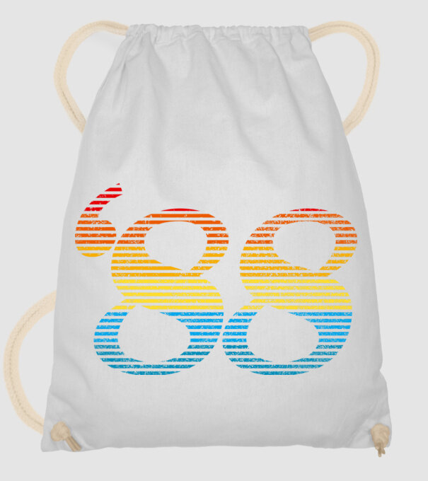 Retro Birthday 1988 model alb pe tricou