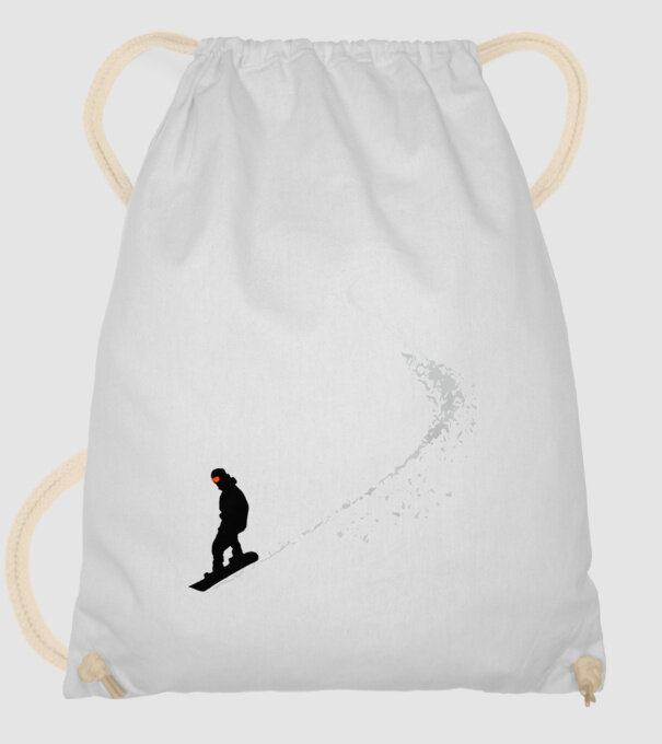 Slope Pantă model alb pe tricou