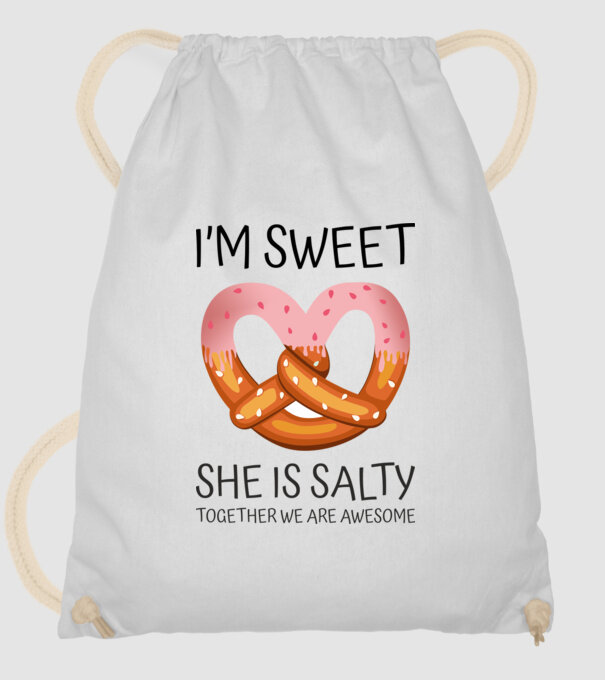 Sweet Friend model alb pe tricou