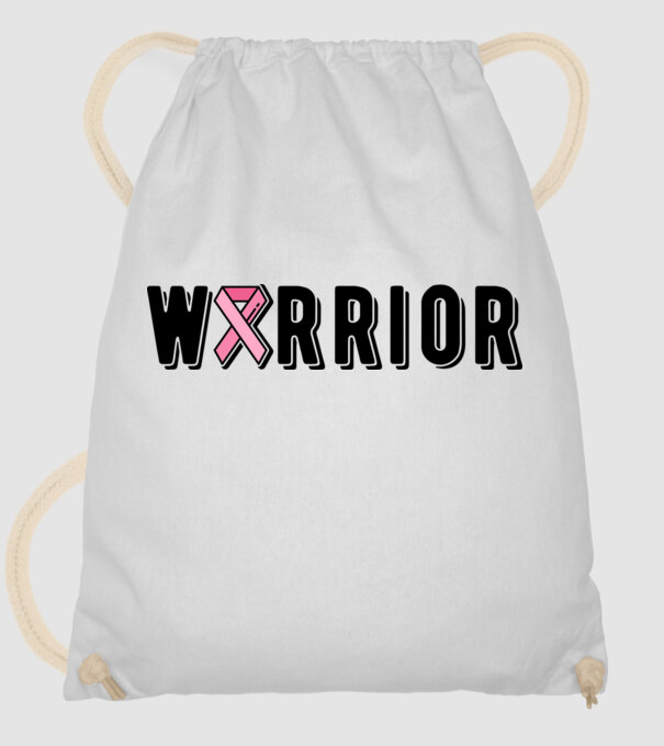 Warrior model alb pe tricou