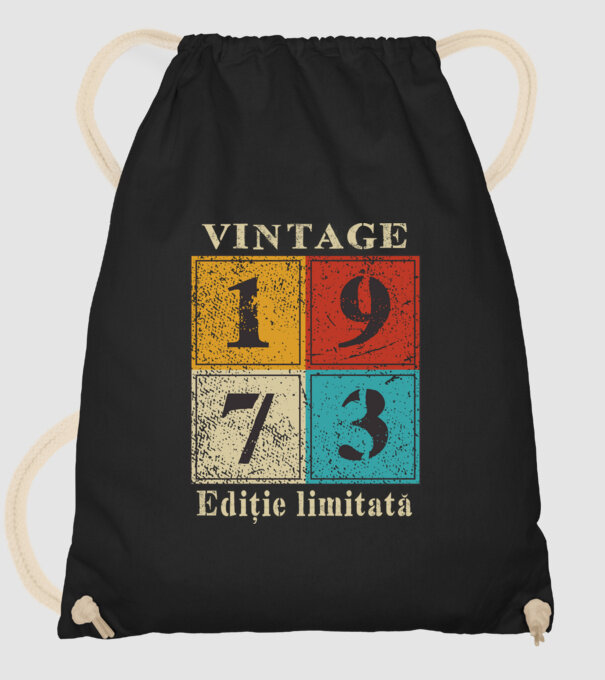 1973 - Ediție limitată model negru pe tricou