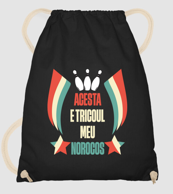 acesta e tricoul meu norocos model negru pe tricou