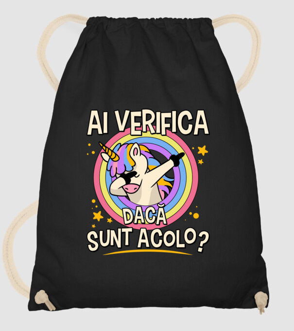 Ai verifica dacă sunt acolo? model negru pe tricou