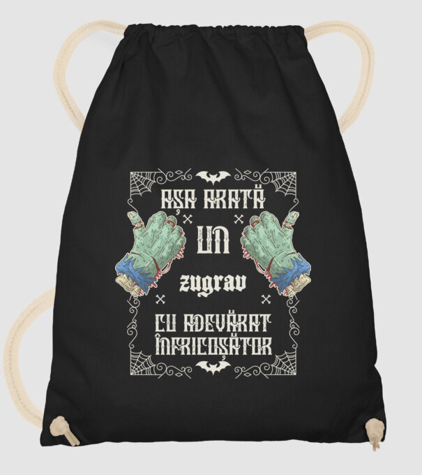 Așa arată un ZUGRAV cu adevărat înfricoșător model negru pe tricou