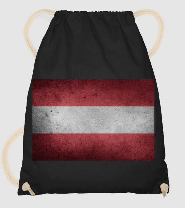 AUSTRIA model negru pe tricou