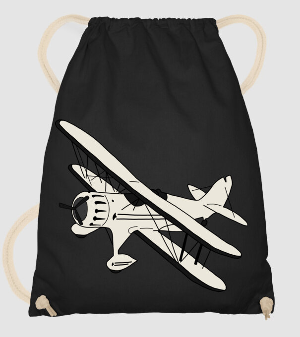Avioane model negru pe tricou