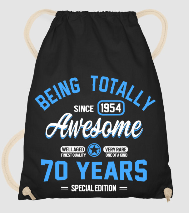 Being totally awesome 70 model negru pe tricou