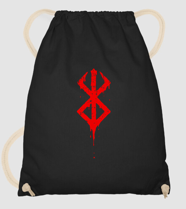 Berserk logo model negru pe tricou
