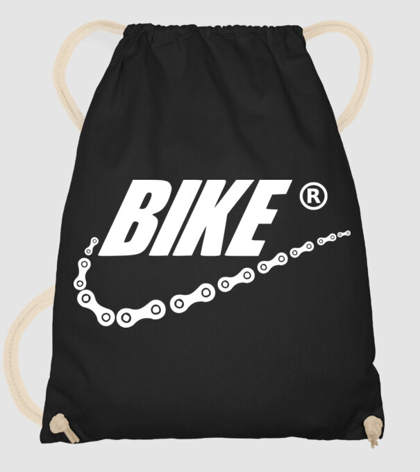 Bike model negru pe tricou