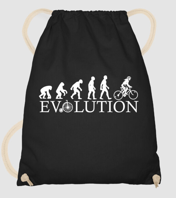 Bike evo model negru pe tricou