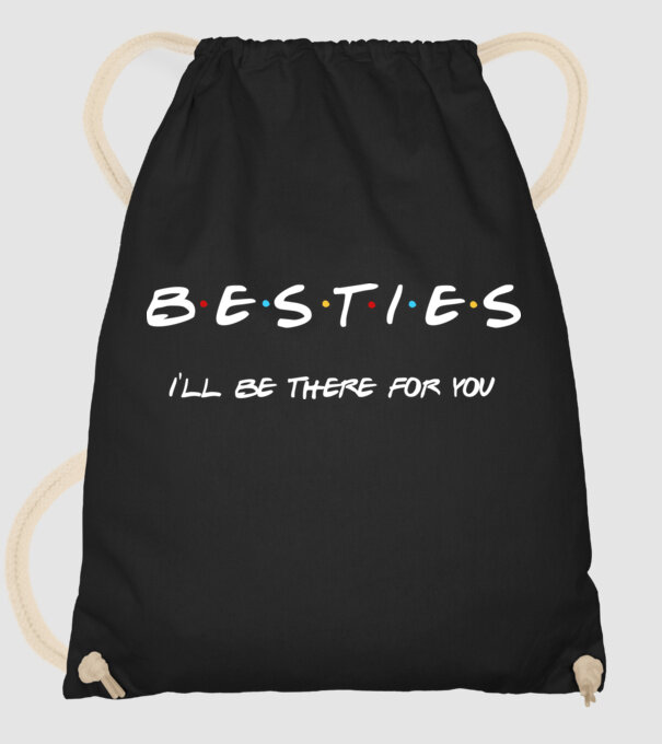 Bride Friends Besties model negru pe tricou