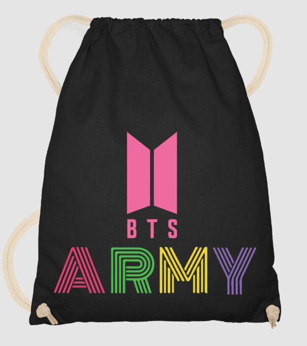 BTS ARMY model negru pe tricou