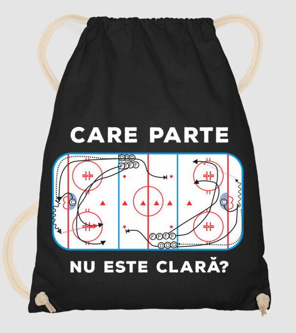 Care parte nu este clară? model negru pe tricou