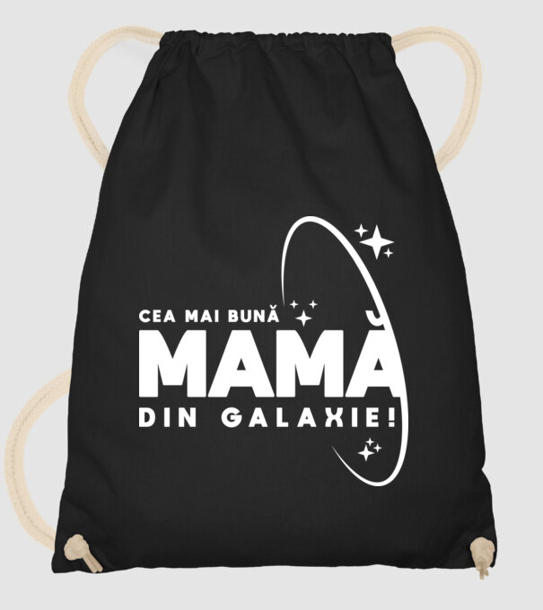Cea mai bună bunică din Galaxie! model negru pe tricou