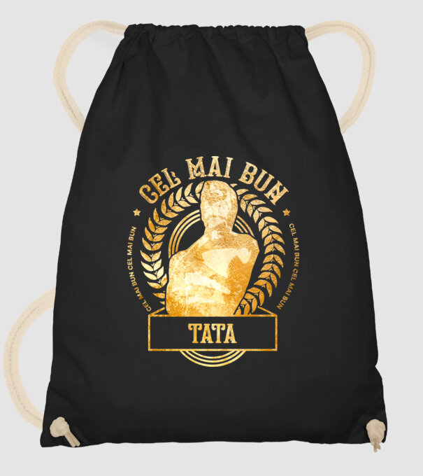 Cel mai bun tată model negru pe tricou