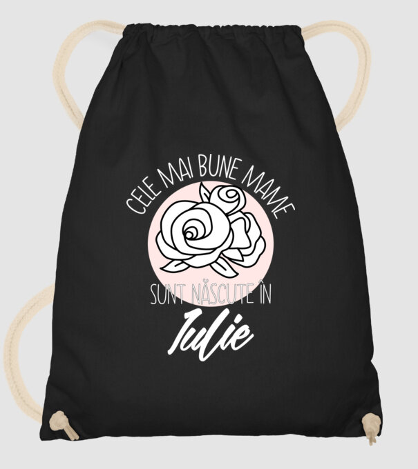 Cele mai bune mame sunt născute în Iulie model negru pe tricou