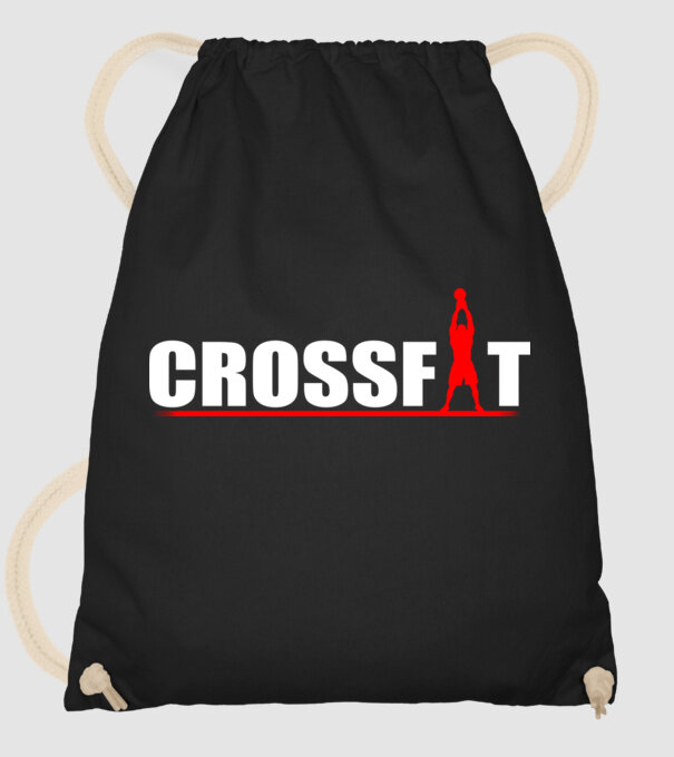 Crossfit model negru pe tricou
