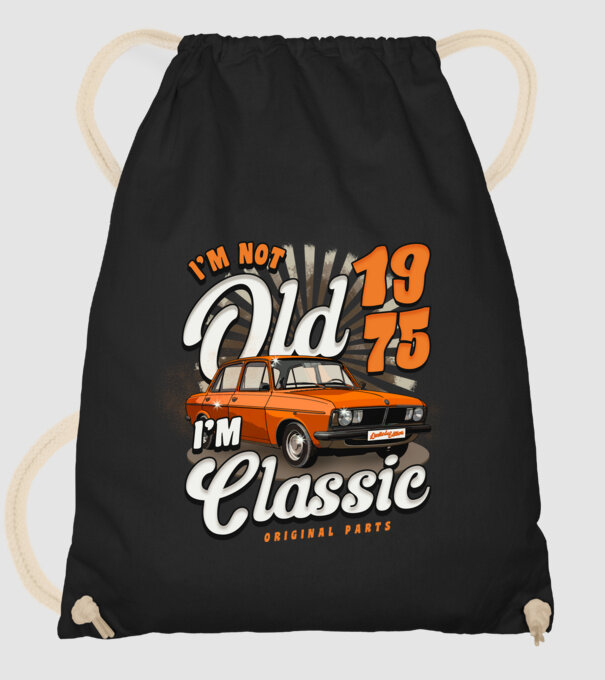 DACIA 1975 model negru pe tricou