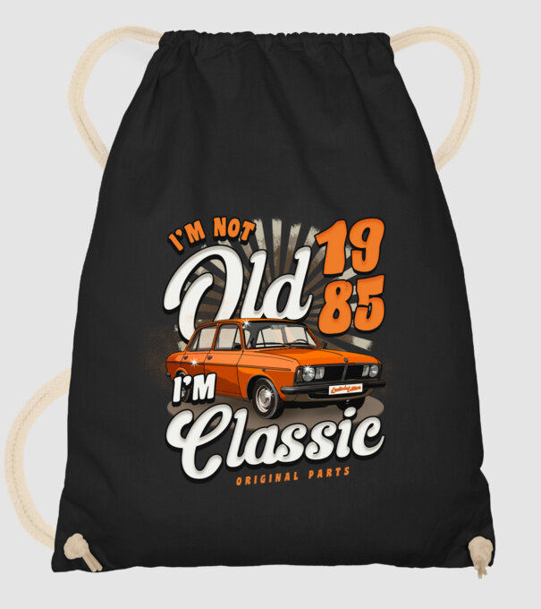 DACIA 1985 model negru pe tricou