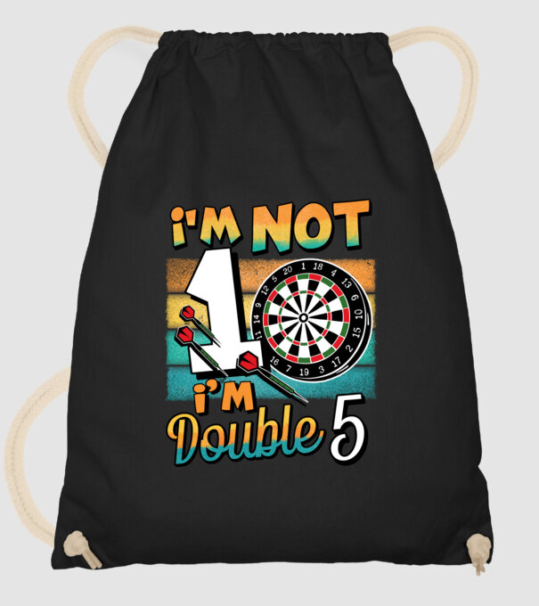 Darts Birthday 10 years old model negru pe tricou