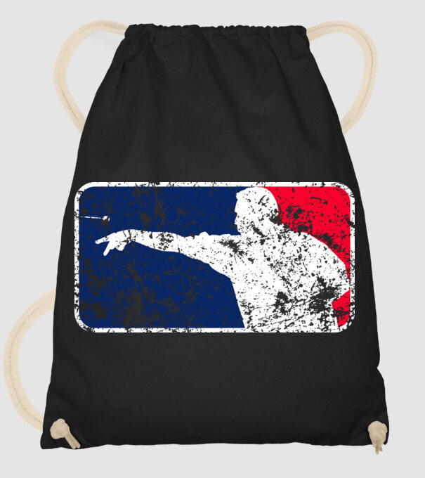 Darts League Destroy model negru pe tricou