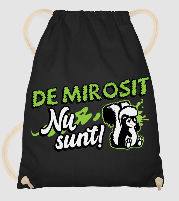 De mirosit nu sunt model negru pe tricou