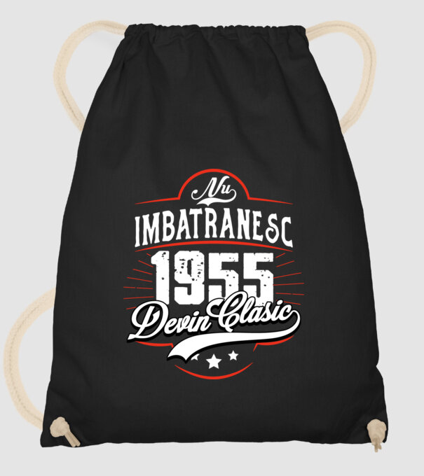 Devin Clasic - 1955 model negru pe tricou