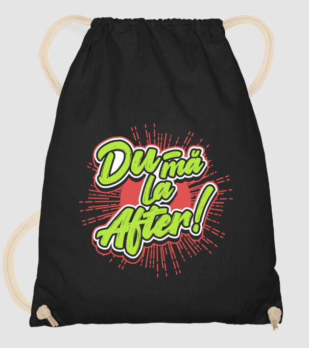 Du-mă la After model negru pe tricou