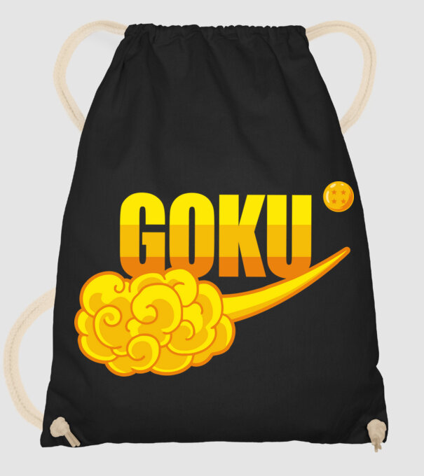 goku cloud model negru pe tricou