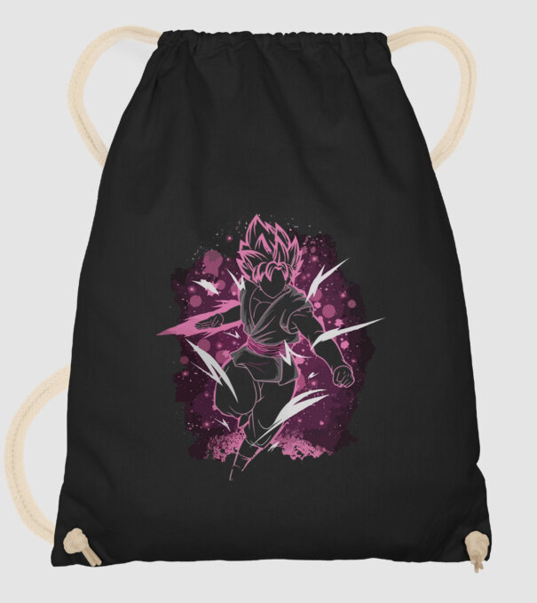 goku training model negru pe tricou