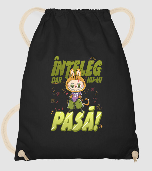 Înțeleg dar nu-mi pasă! model negru pe tricou