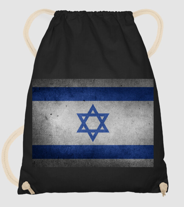 ISRAEL model negru pe tricou