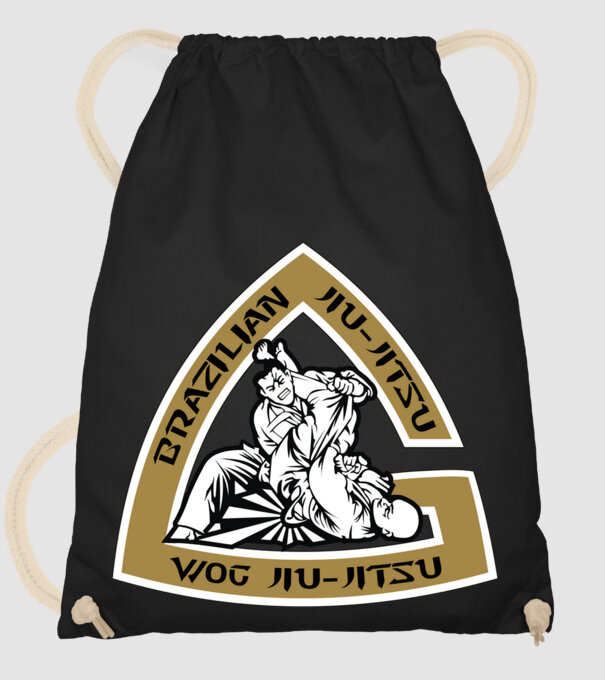 Jiu Jitsu model negru pe tricou