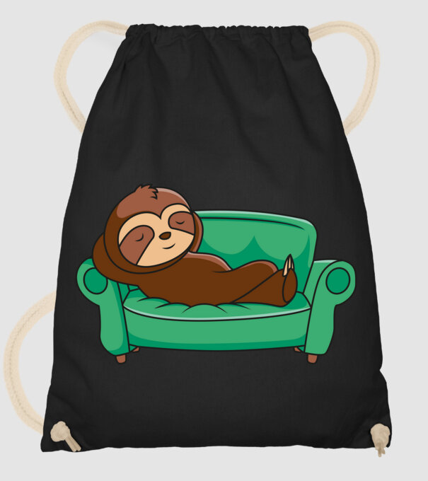 Leneș model negru pe tricou