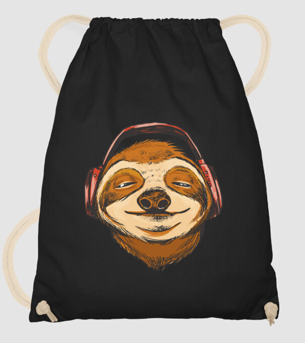 Leneș model negru pe tricou