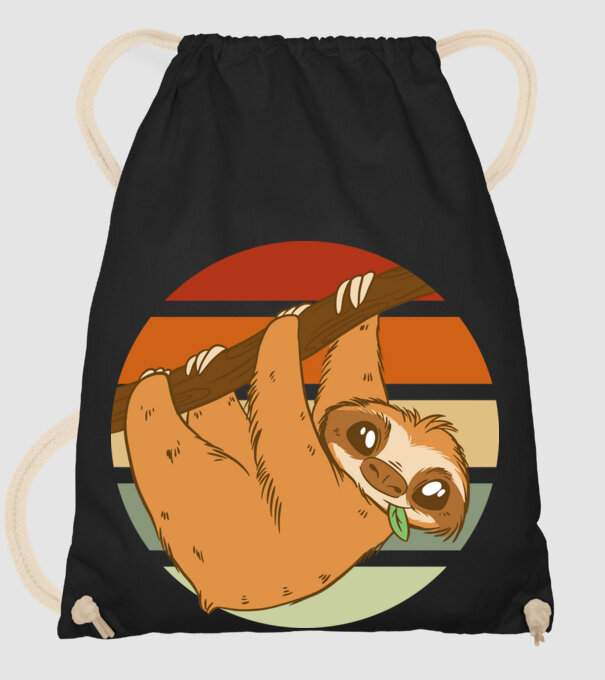 Leneș model negru pe tricou