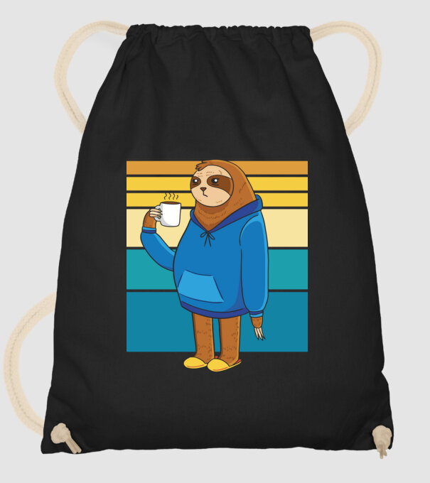Leneș model negru pe tricou