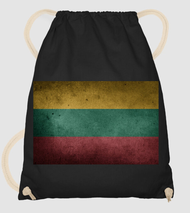 LITHUANIA model negru pe tricou