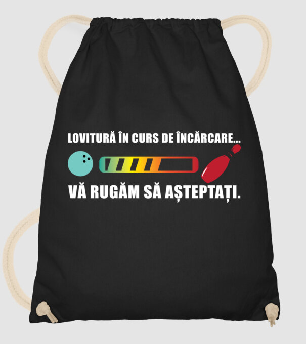 lovitură în curs de încărcare .. vă rugăm să așteptați. model negru pe tricou