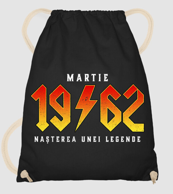 Martie - 1962 - nașterea unei legende model negru pe tricou