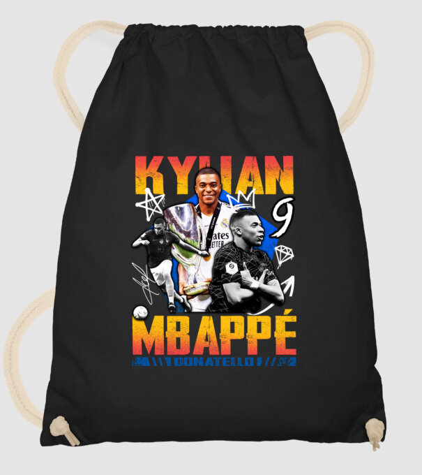 Mbappé tribute model negru pe tricou