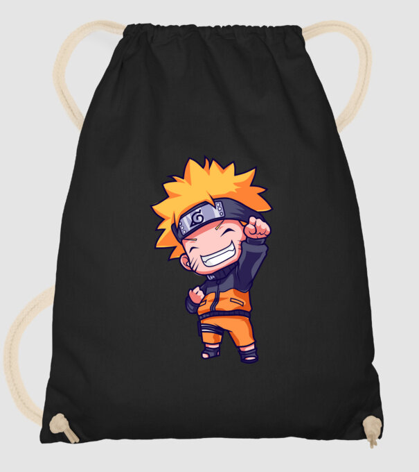NARUTO model negru pe tricou