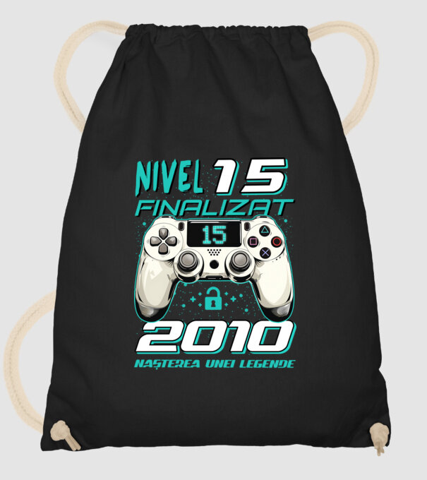 Nivel finalizat 15 2010 model negru pe tricou