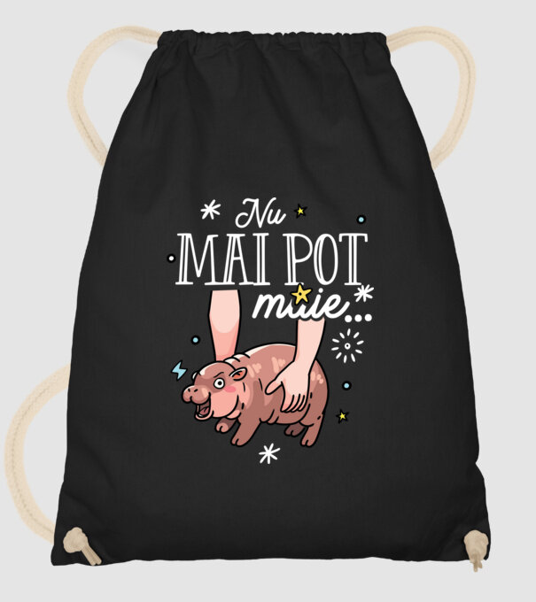 Nu mai pot muie... model negru pe tricou