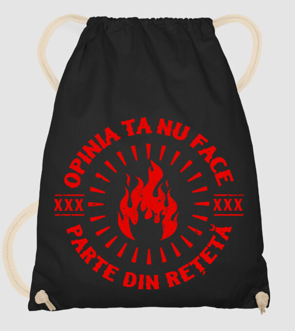 Opinia ta nu face parte din rețetă model negru pe tricou